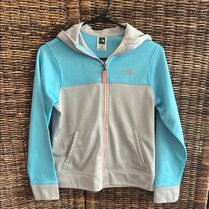 The North Face girls' lightweight fleece jacket, size LG (14/16)
